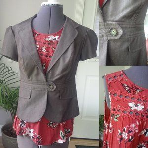 Set of 2 Byer/Maurices Blazer & Sleeveless Blouse